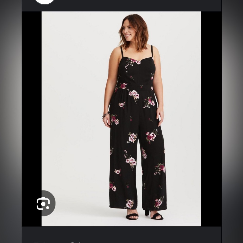 Challis Wide Leg Jumpsuit